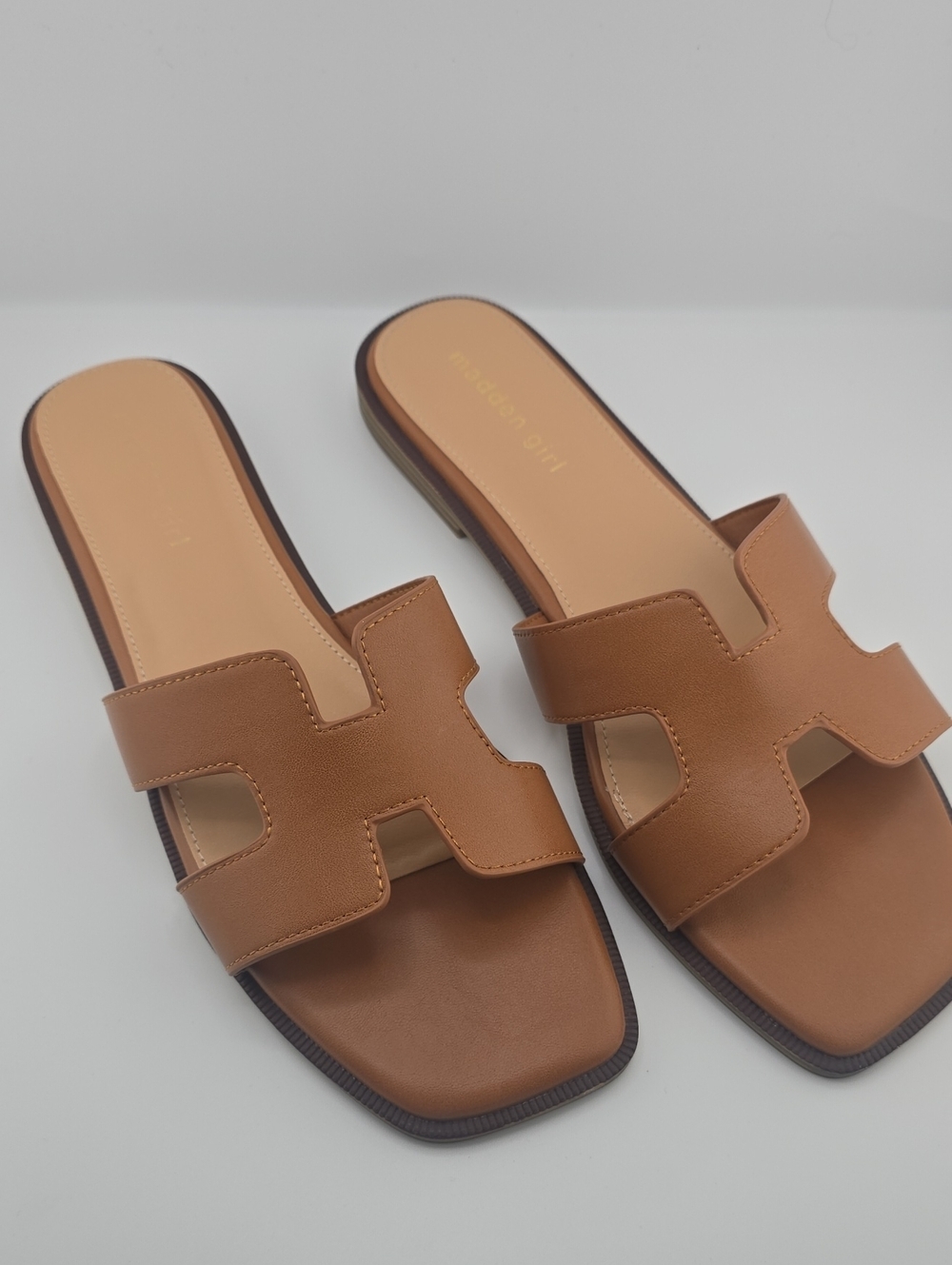 Madden Girl Haileyy Cognac Sandal